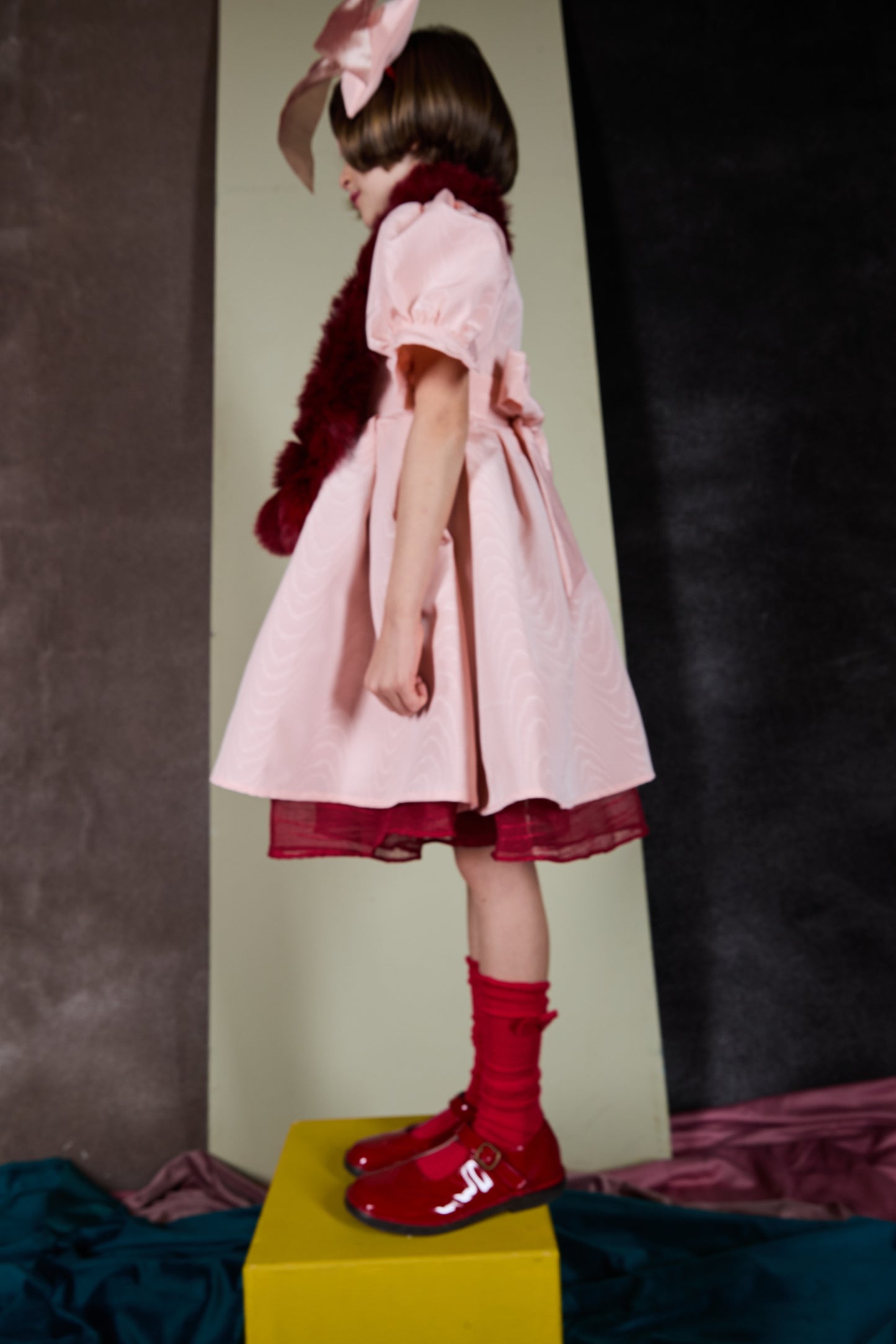 Abito con fiocco Wonderland