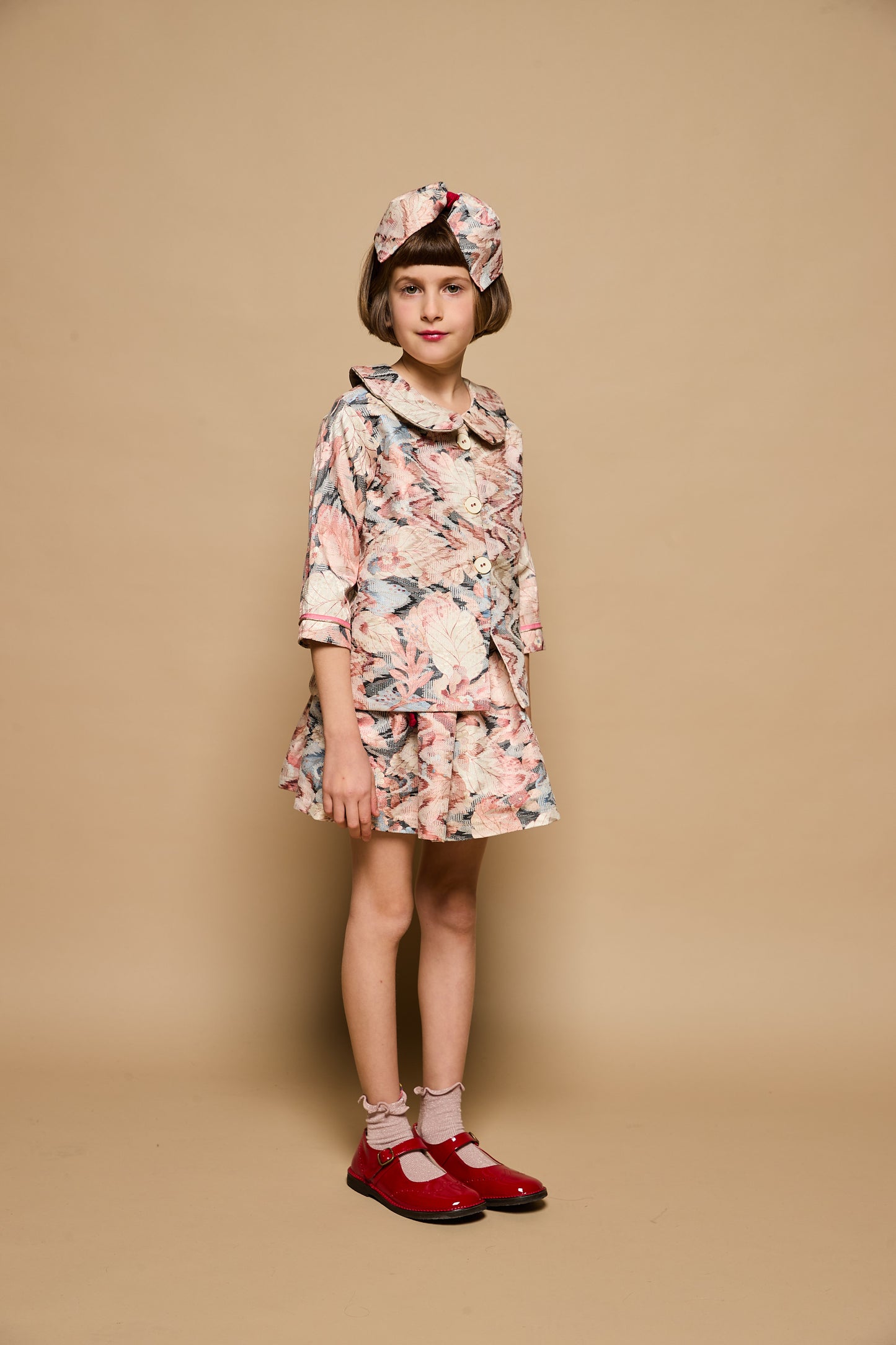 Cappottino e Gonna a campana Ensamble Japan Autumn